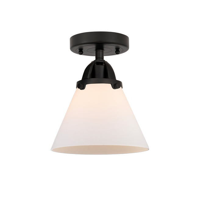 Innovations - 288-1C-BK-G41 - One Light Semi-Flush Mount - Nouveau 2 - Matte Black