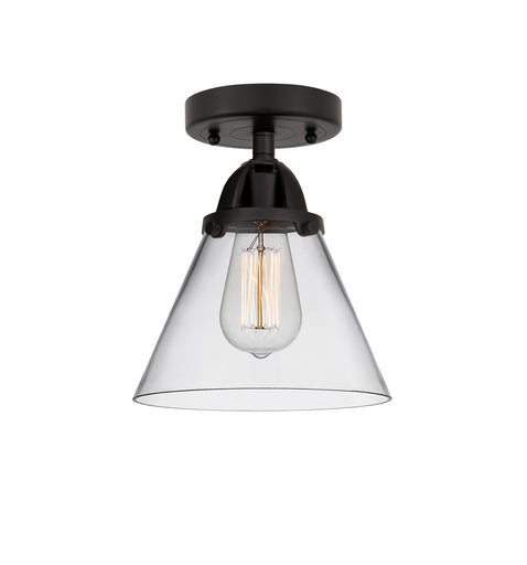 One Light Semi-Flush Mount