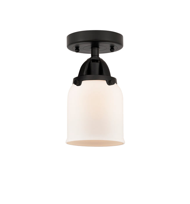 Innovations - 288-1C-BK-G51 - One Light Semi-Flush Mount - Nouveau 2 - Matte Black