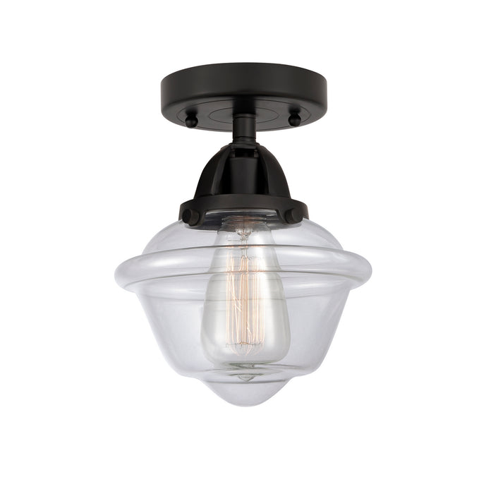 Innovations - 288-1C-BK-G532 - One Light Semi-Flush Mount - Nouveau 2 - Matte Black