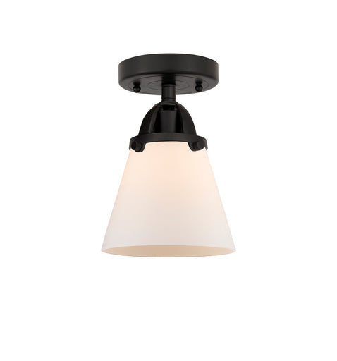 One Light Semi-Flush Mount