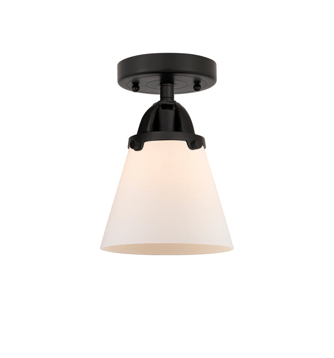 Innovations - 288-1C-BK-G61 - One Light Semi-Flush Mount - Nouveau 2 - Matte Black