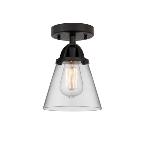 One Light Semi-Flush Mount