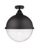 Innovations - 288-1C-BK-HFS-124-BK - One Light Semi-Flush Mount - Nouveau 2 - Matte Black