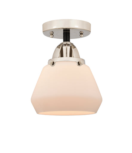 One Light Semi-Flush Mount