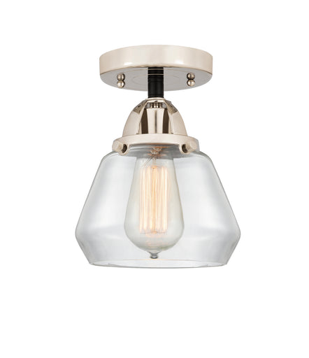 One Light Semi-Flush Mount