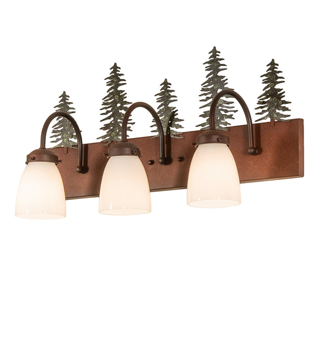 Meyda Tiffany - 249424 - Three Light Vanity - Rust