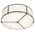 Meyda Tiffany - 243104 - 12 Light Flushmount - Cilindro - Timeless Bronze