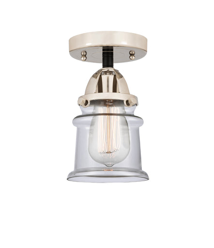 One Light Semi-Flush Mount