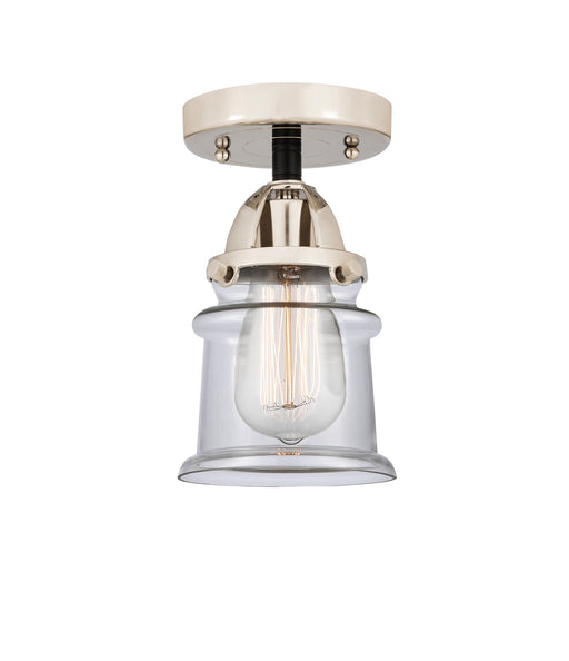 Innovations - 288-1C-BPN-G182S - One Light Semi-Flush Mount - Nouveau 2 - Black Polished Nickel