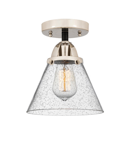 One Light Semi-Flush Mount