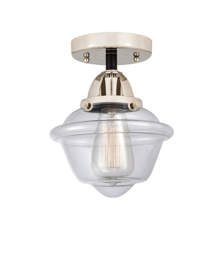 One Light Semi-Flush Mount