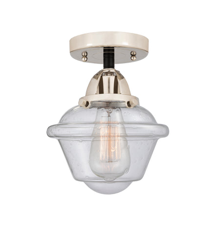 One Light Semi-Flush Mount