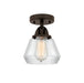 Innovations - 288-1C-OB-G172 - One Light Semi-Flush Mount - Nouveau 2 - Oil Rubbed Bronze