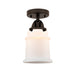 Innovations - 288-1C-OB-G181 - One Light Semi-Flush Mount - Nouveau 2 - Oil Rubbed Bronze