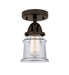 Innovations - 288-1C-OB-G182S - One Light Semi-Flush Mount - Nouveau 2 - Oil Rubbed Bronze