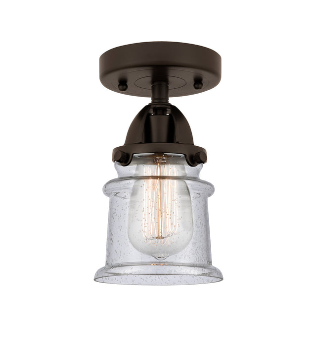 Innovations - 288-1C-OB-G184S - One Light Semi-Flush Mount - Nouveau 2 - Oil Rubbed Bronze