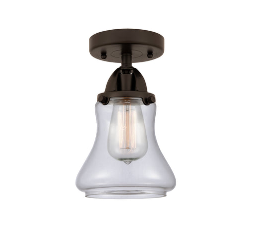 One Light Semi-Flush Mount