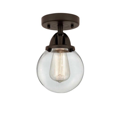 One Light Semi-Flush Mount