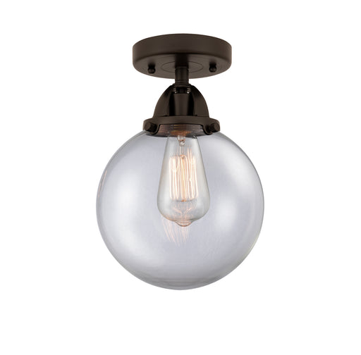 One Light Semi-Flush Mount