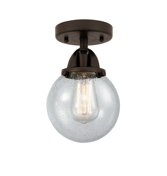 Innovations - 288-1C-OB-G204-6 - One Light Semi-Flush Mount - Nouveau 2 - Oil Rubbed Bronze