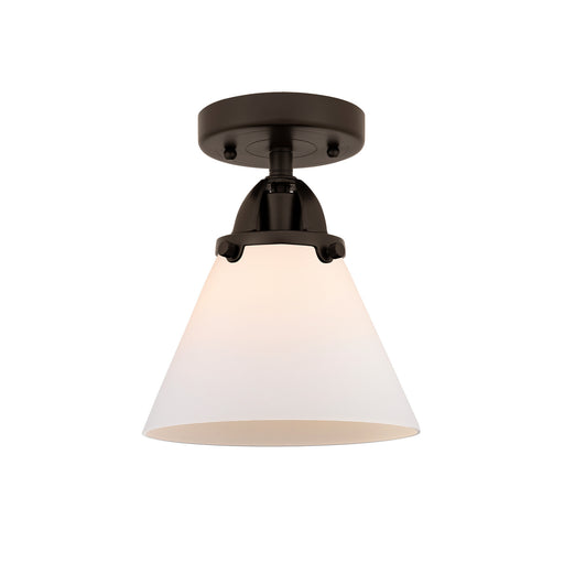 One Light Semi-Flush Mount