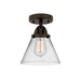 Innovations - 288-1C-OB-G42 - One Light Semi-Flush Mount - Nouveau 2 - Oil Rubbed Bronze