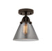 Innovations - 288-1C-OB-G43-LED - LED Semi-Flush Mount - Nouveau 2 - Oil Rubbed Bronze