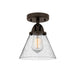 Innovations - 288-1C-OB-G44 - One Light Semi-Flush Mount - Nouveau 2 - Oil Rubbed Bronze