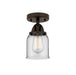 Innovations - 288-1C-OB-G52 - One Light Semi-Flush Mount - Nouveau 2 - Oil Rubbed Bronze