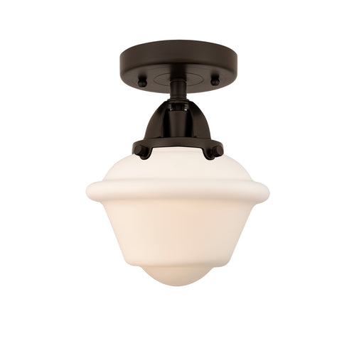 One Light Semi-Flush Mount