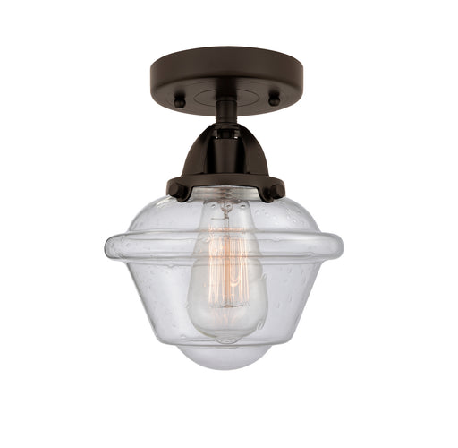 One Light Semi-Flush Mount