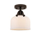 Innovations - 288-1C-OB-G71 - One Light Semi-Flush Mount - Nouveau 2 - Oil Rubbed Bronze