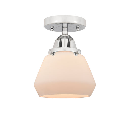 One Light Semi-Flush Mount