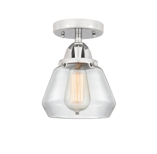 One Light Semi-Flush Mount