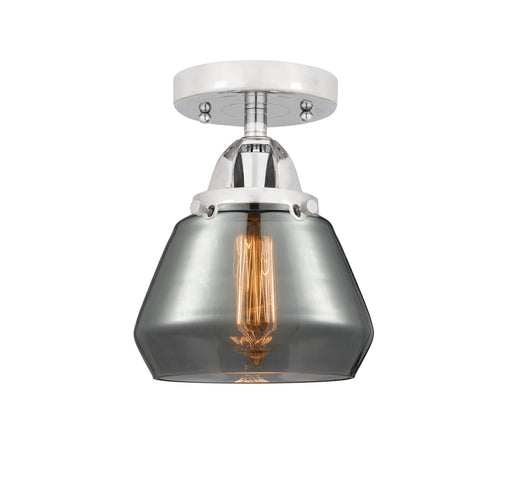 One Light Semi-Flush Mount