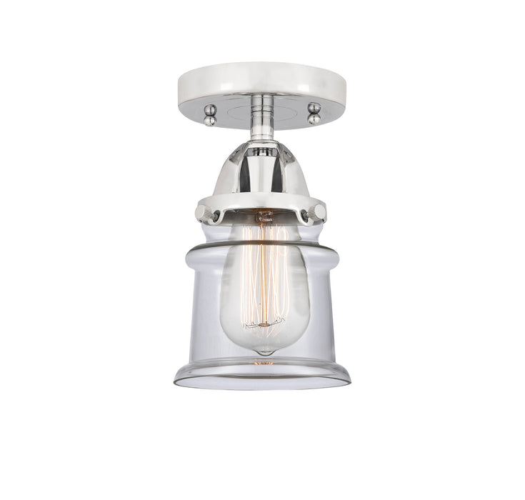 Innovations - 288-1C-PC-G182S - One Light Semi-Flush Mount - Nouveau 2 - Polished Chrome