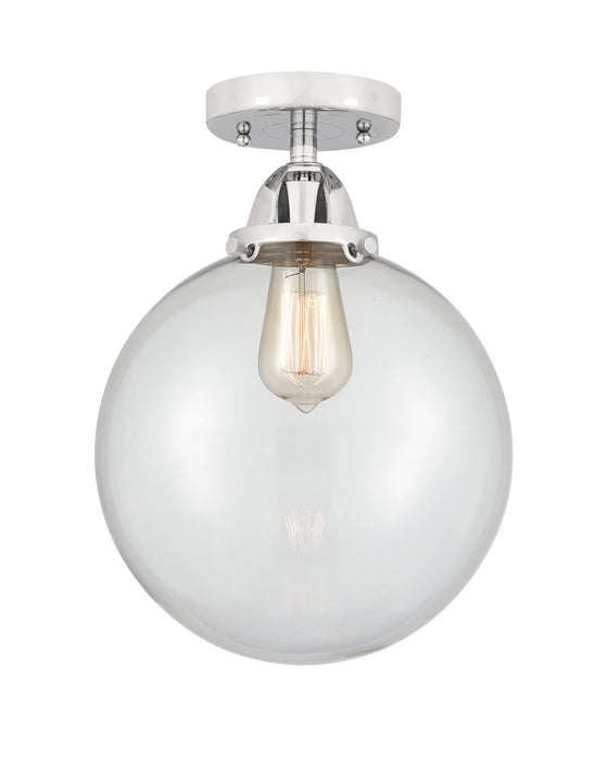 Innovations - 288-1C-PC-G202-10 - One Light Semi-Flush Mount - Nouveau 2 - Polished Chrome