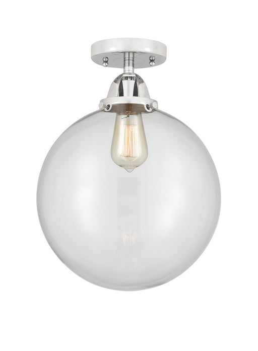 Innovations - 288-1C-PC-G202-12 - One Light Semi-Flush Mount - Nouveau 2 - Polished Chrome
