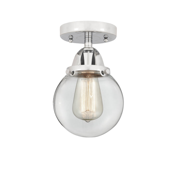 Innovations - 288-1C-PC-G202-6 - One Light Semi-Flush Mount - Nouveau 2 - Polished Chrome