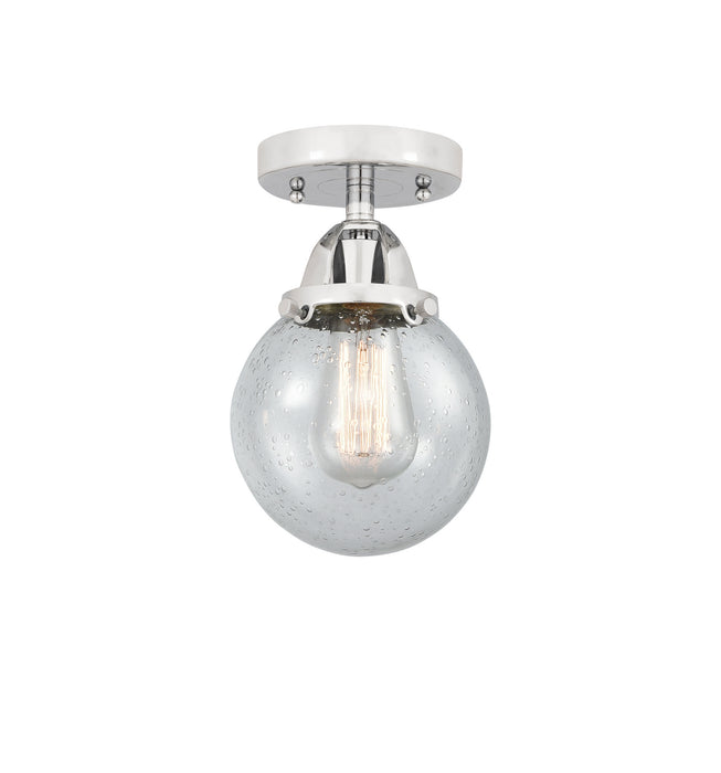 Innovations - 288-1C-PC-G204-6 - One Light Semi-Flush Mount - Nouveau 2 - Polished Chrome