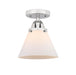 Innovations - 288-1C-PC-G41 - One Light Semi-Flush Mount - Nouveau 2 - Polished Chrome