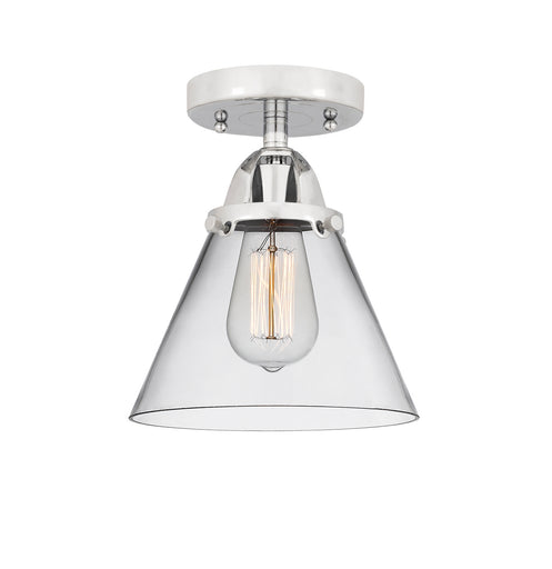 One Light Semi-Flush Mount