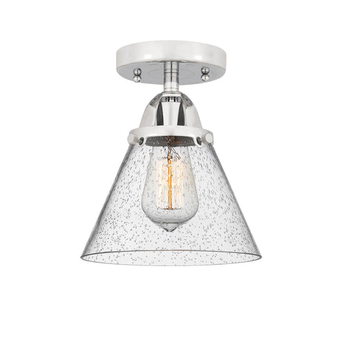 One Light Semi-Flush Mount