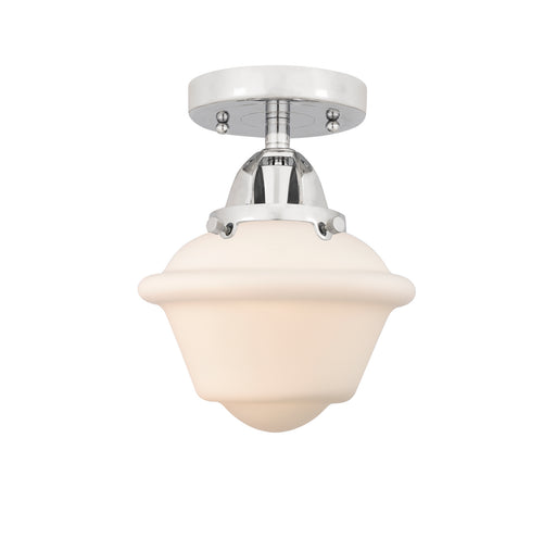 One Light Semi-Flush Mount