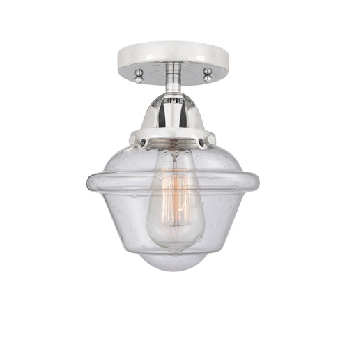 One Light Semi-Flush Mount