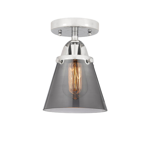 One Light Semi-Flush Mount