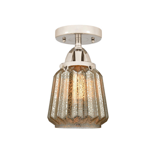 Innovations - 288-1C-PN-G146-LED - LED Semi-Flush Mount - Nouveau 2 - Polished Nickel