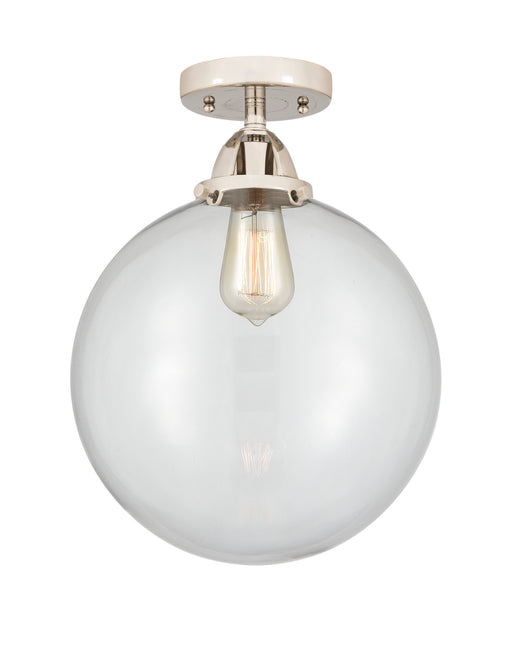 Innovations - 288-1C-PN-G202-10 - One Light Semi-Flush Mount - Nouveau 2 - Polished Nickel