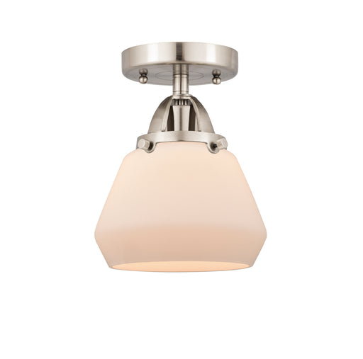 One Light Semi-Flush Mount